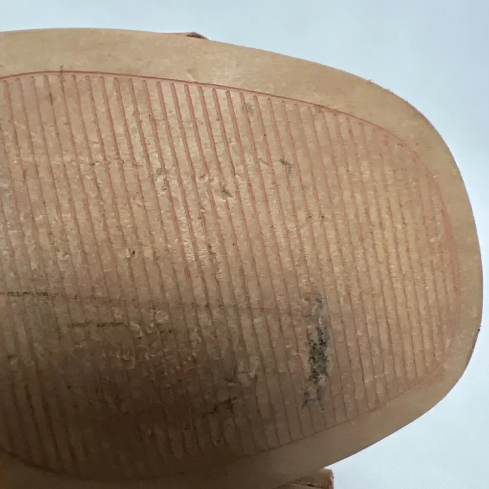 Women’s Lucky Brand Heeled Strappy Sandals Tan Size 8 1/2 - Picture 9 of 9